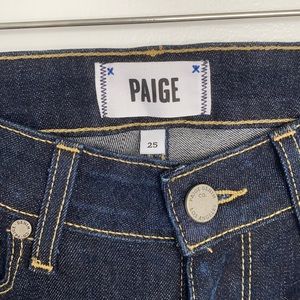 NEW Paige Manhattan Boot-Cut Jeans Sz 25